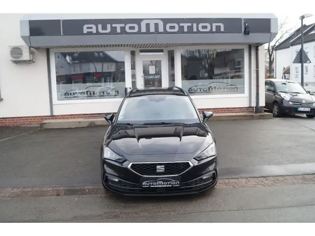Gebraucht Seat Leon 116 PS (85 kW) 2023 Schwarz (metallic) Kombi