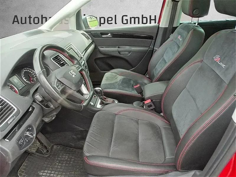 Gebraucht Seat Alhambra FR-Line 150 PS (110 kW) 2018 "romance" rot Van / Kleinbus