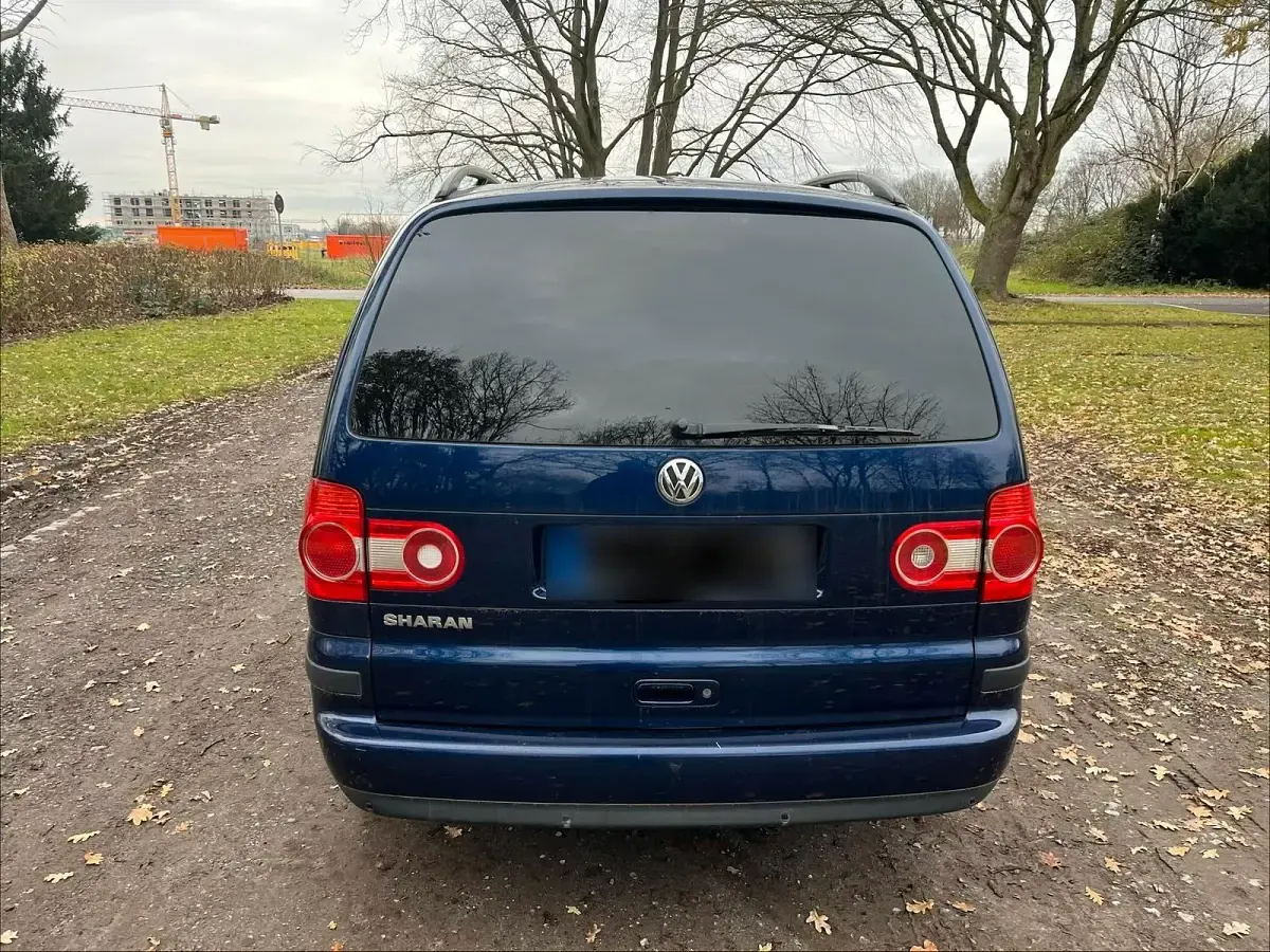 Gebraucht VW Sharan 115 PS (84 kW) 2008 Blau Van / Kleinbus