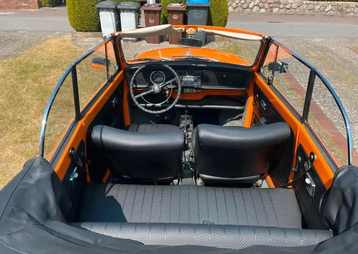Gebraucht VW Käfer 44 PS (32 kW) 1971 Orange Cabrio