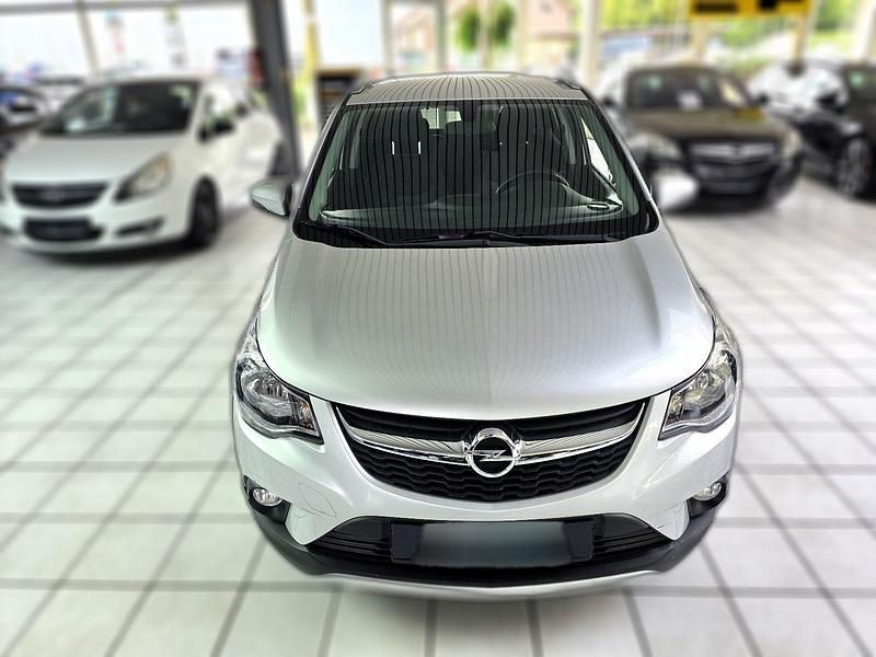 Silber metallic Gebraucht 2018 Opel Karl Rocks Kleinwagen | 8.580 € (Guter Preis) - Bild 1/4