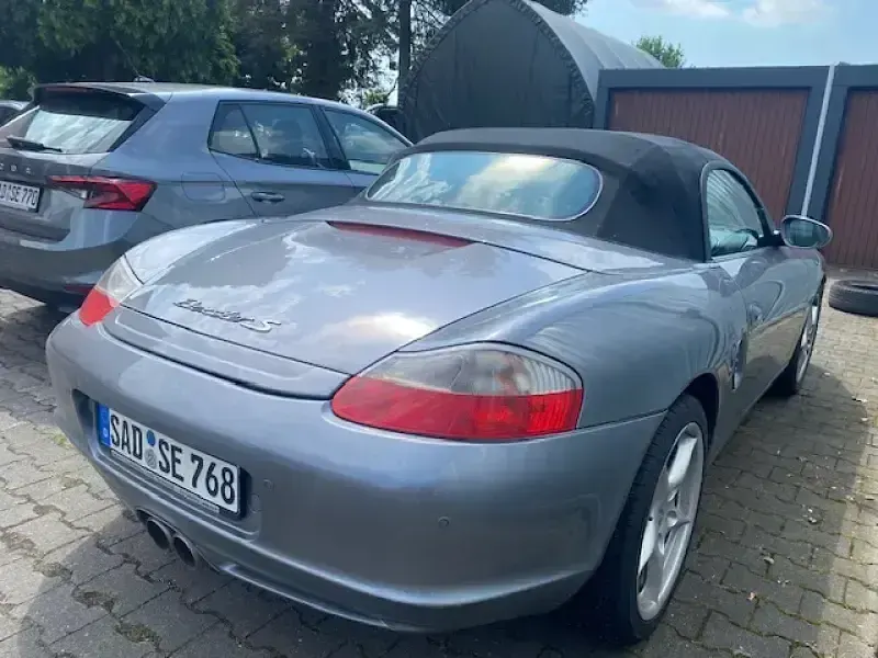 Brugt Porsche Boxster S 260 HK (191 kW) 2003 Grå Cabriolet