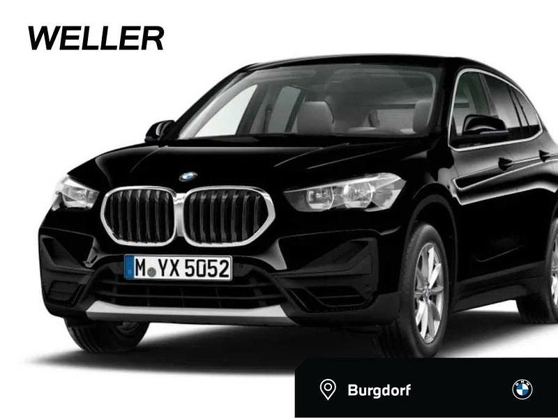 Bmw x1 sdrive18i aut. advantag (schwarz) Gebraucht 2021 BMW X1 Advantage SUV | 23.450 € (Fairer Preis) - Bild 1/4