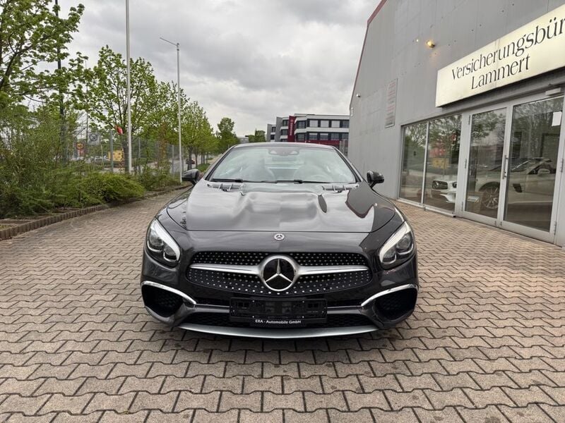 Schwarz Gebraucht 2020 Mercedes SL400 AMG Cabrio | 65.900 € (Fairer Preis) - Bild 1/4