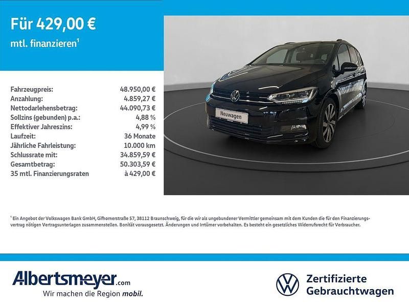 Schwarz Neu 2025 VW Touran Highline Van / Kleinbus | 48.950 € - Bild 1/4