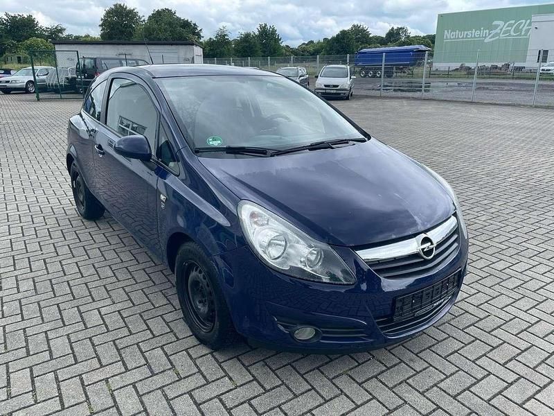 Gebraucht Opel Corsa Edition 69 PS (50 kW) 2010 Royal blau (s2) Kleinwagen