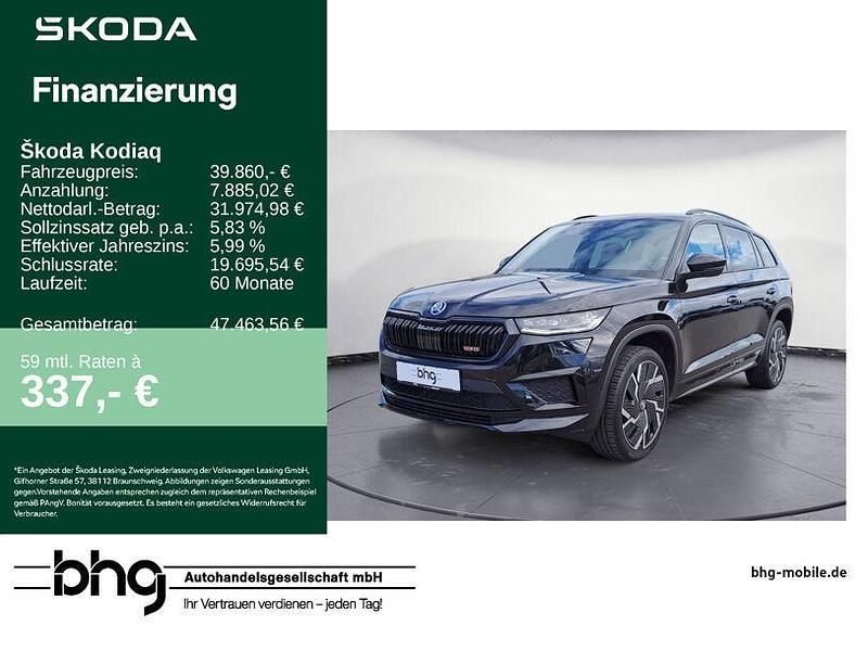 Blackmagic perleffekt Gebraucht 2022 Skoda Kodiaq Business Line SUV | 39.860 € (Fairer Preis) - Bild 1/4