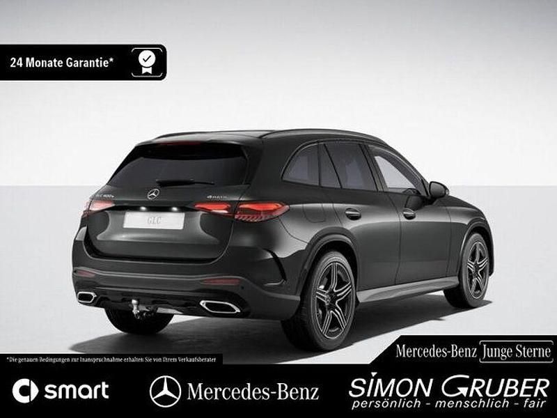 Gebraucht Mercedes GLC400d AMG 252 PS (185 kW) 2024 Lack graphitgrau (metallic) SUV