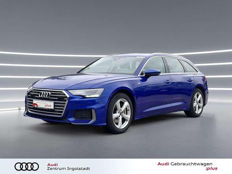Gebraucht Audi A6 S-Line 265 PS (194 kW) 2022 Blau metallic Kombi