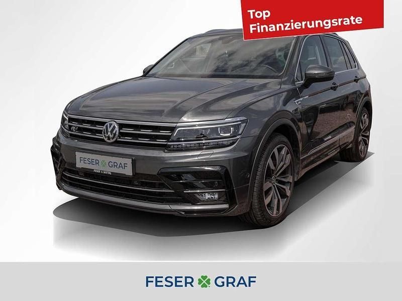 Indiumgrau metallic Gebraucht 2020 VW Tiguan Highline SUV | 32.990 € (Fairer Preis) - Bild 1/4