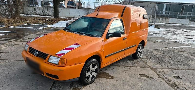 Gebraucht VW Caddy 64 PS (47 kW) 2000 Orange Van / Kleinbus