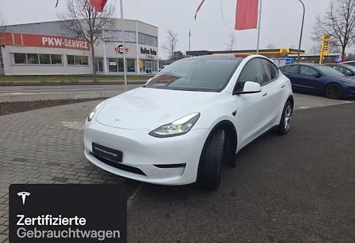 Weiß Gebraucht 2022 Tesla Model Y SUV | 37.200 € (Fairer Preis) - Bild 1/4