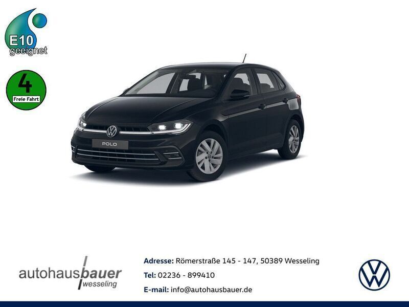 Deep black Neu 2024 VW Polo Style Limousine | 35.505 € - Bild 1/4