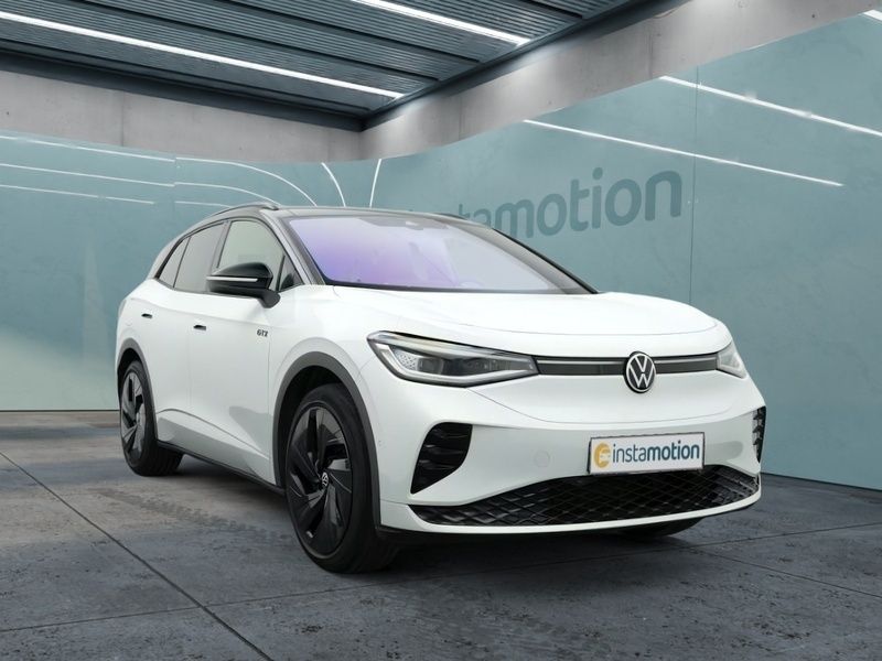 Weiß Gebraucht 2023 VW ID.4 GTX SUV | 42.099 € (Teuer) - Bild 1/4
