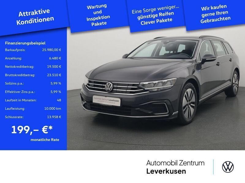 Grau / uranograu Gebraucht 2021 VW Passat GTE Kombi | 25.980 € (Fairer Preis) - Bild 1/4
