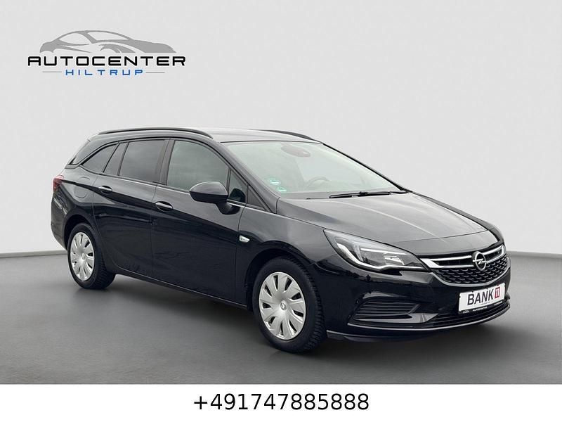 Gebraucht Opel Astra 110 PS (80 kW) 2018 Schwarz Kombi