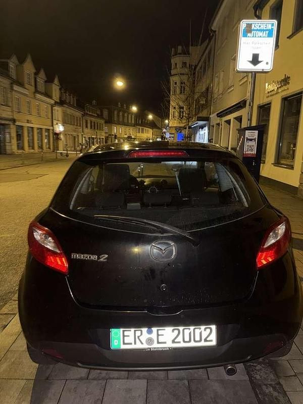 Gebraucht Mazda 2 75 PS (55 kW) 2008 Schwarz Coupé