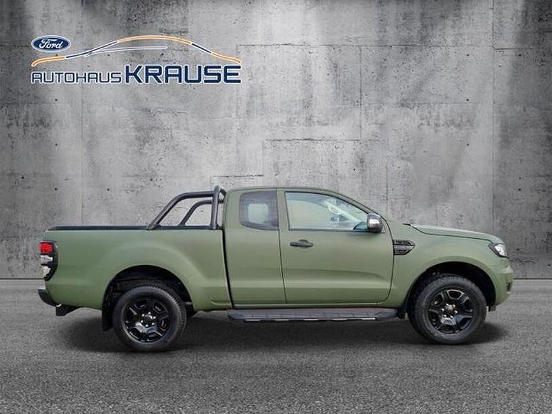 Gebraucht Ford Ranger Limited 200 PS (147 kW) 2018 Natogrün foliert Pickup