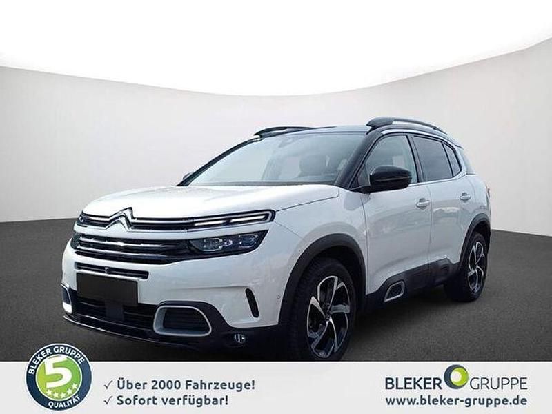 Weiss perlmutt (metallic) Gebraucht 2022 Citroën C5 Aircross PureTech SUV | 18.580 € (Guter Preis) - Bild 1/4