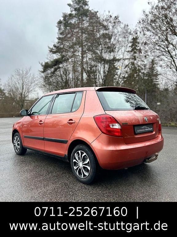 Gebraucht Skoda Fabia Ambiente 86 PS (63 kW) 2008 Orange Limousine