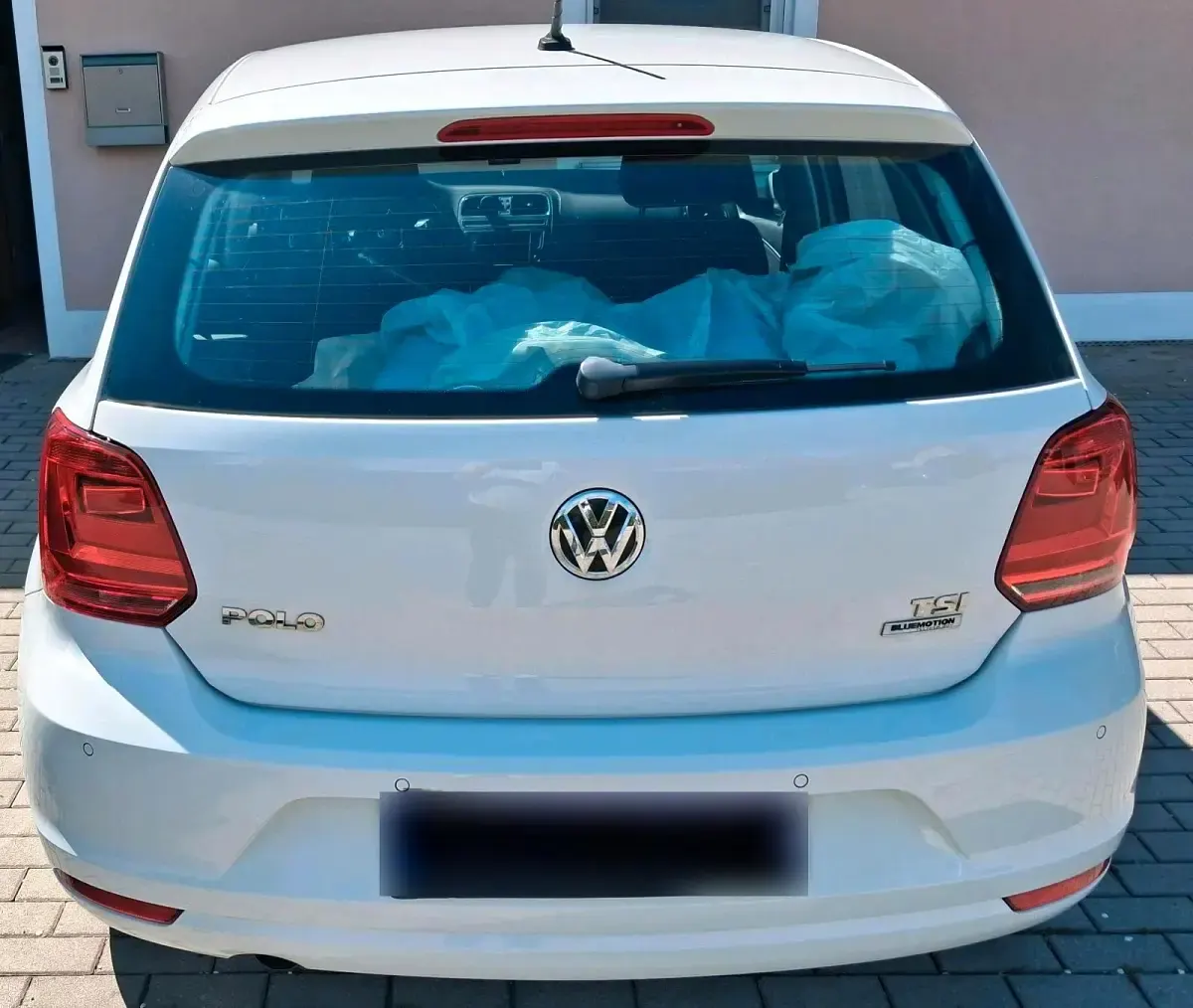 Gebraucht VW Polo Comfortline 90 PS (66 kW) 2017 Weiß Kleinwagen
