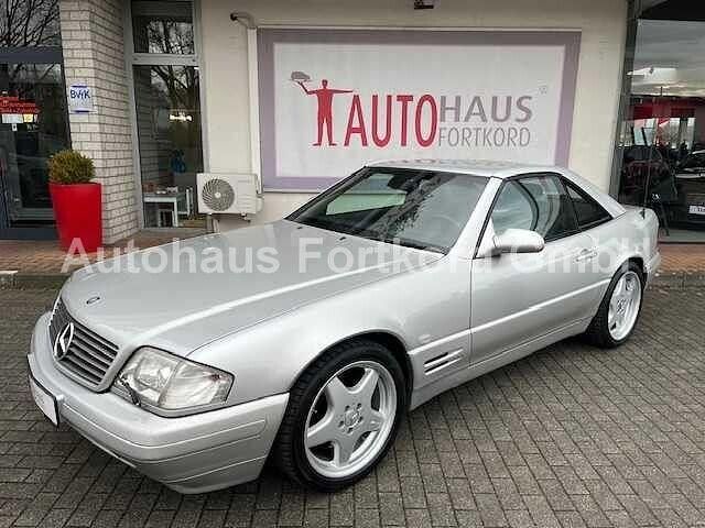 Silber metallic Gebraucht 2000 Mercedes SL320 Edition Cabrio | 29.980 € (Guter Preis) - Bild 1/4