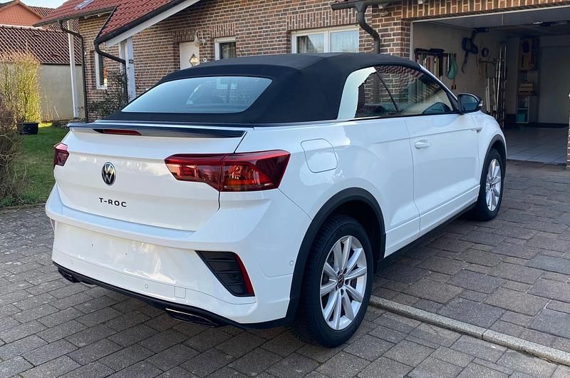 Gebraucht VW T-Roc Cabriolet 150 PS (110 kW) 2025 Weiß Cabrio