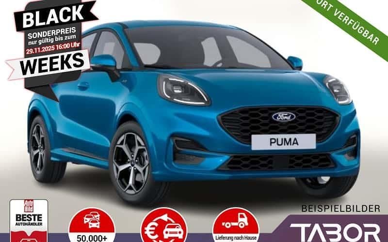 Blau Neu 2025 Ford Puma ST-Line SUV | 24.067 € (Superpreis) - Bild 1/4