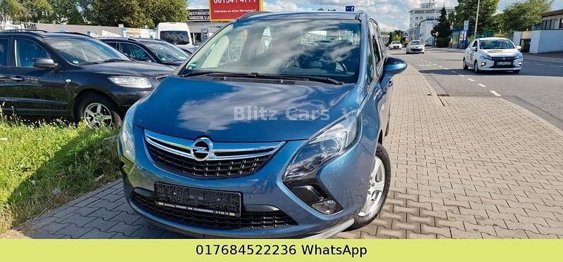 Blau Gebraucht 2015 Opel Zafira Tourer Edition Van / Kleinbus | 7.900 € (Fairer Preis) - Bild 1/4