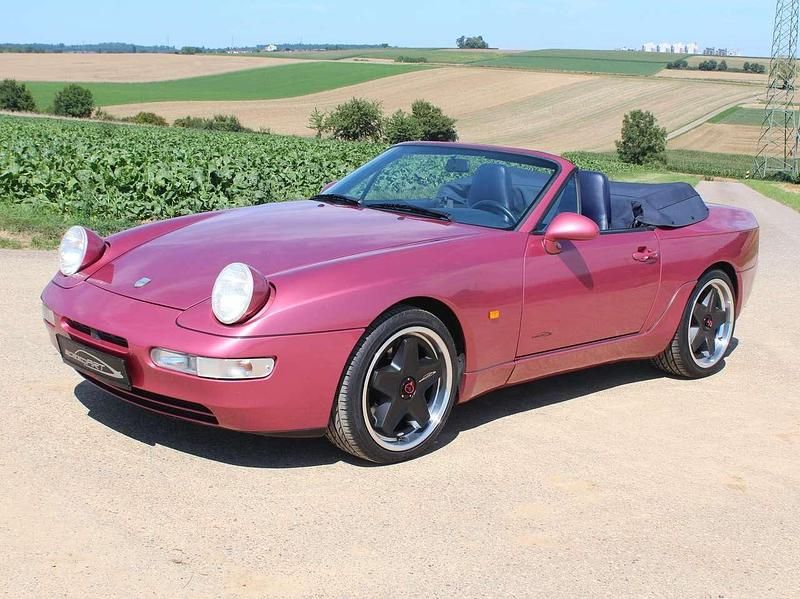 Gebraucht Porsche 968 239 PS (175 kW) 1992 Himbeerrotmetallic l83e Cabrio