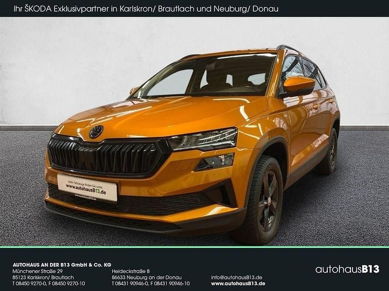 Gebraucht Skoda Karoq Tour 116 PS (85 kW) 2023 Phoenixorange premium metallic SUV