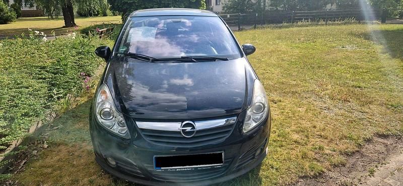 Schwarz Gebraucht 2008 Opel Corsa Kleinwagen | 2.499 € (Guter Preis) - Bild 1/4