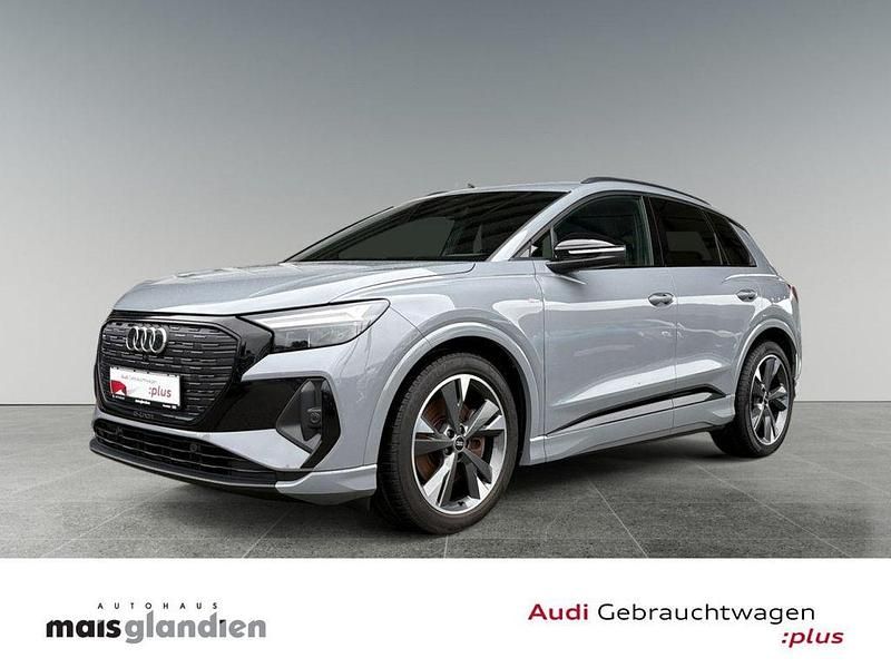 Kieselgrau Gebraucht 2021 Audi Q4 e-tron S-Line SUV | 30.880 € (Guter Preis) - Bild 1/4