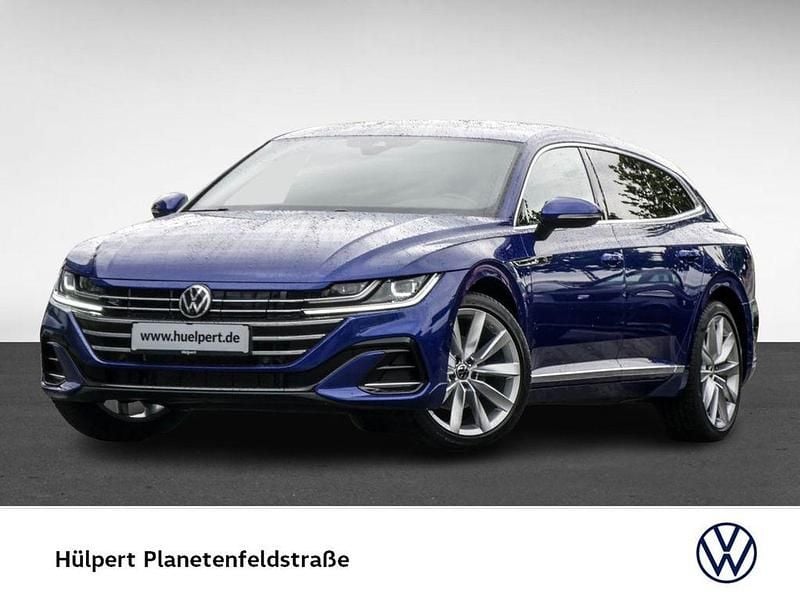 Blau Gebraucht 2021 VW Arteon R-line Limousine | 22.485 € (Superpreis) - Bild 1/3