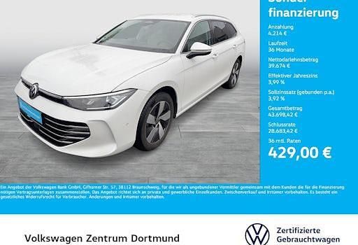 Gebraucht VW Passat Elegance 193 PS (141 kW) 2025 Weiß Kombi