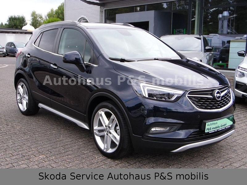Blau Gebraucht 2018 Opel Mokka X SUV | 15.450 € (Fairer Preis) - Bild 1/4
