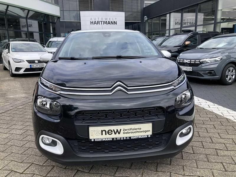 Schwarz Gebraucht 2018 Citroën C3 Feel Kleinwagen | 8.990 € (Fairer Preis) - Bild 1/3
