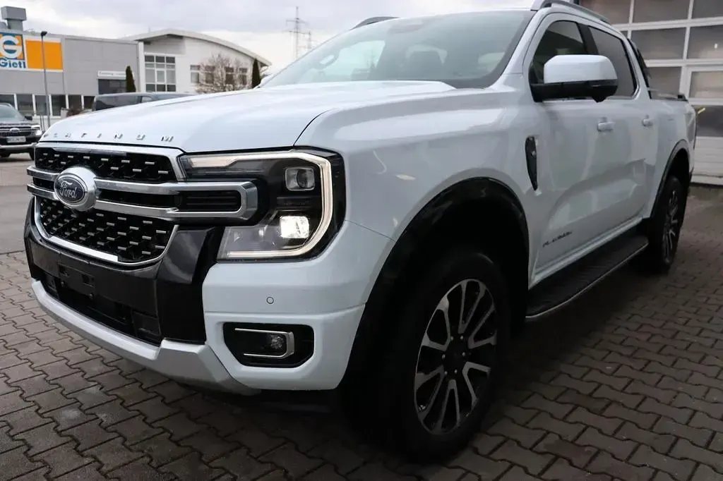 Ny Ford Ranger Platinum 241 HK (177 kW) 2026 Hvid Pickup / Ladvogn