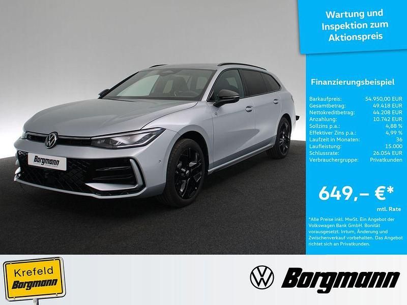Silber / oyster silver Neu 2024 VW Passat R-line Limousine | 54.950 € (Etwas zu teuer) - Bild 1/4