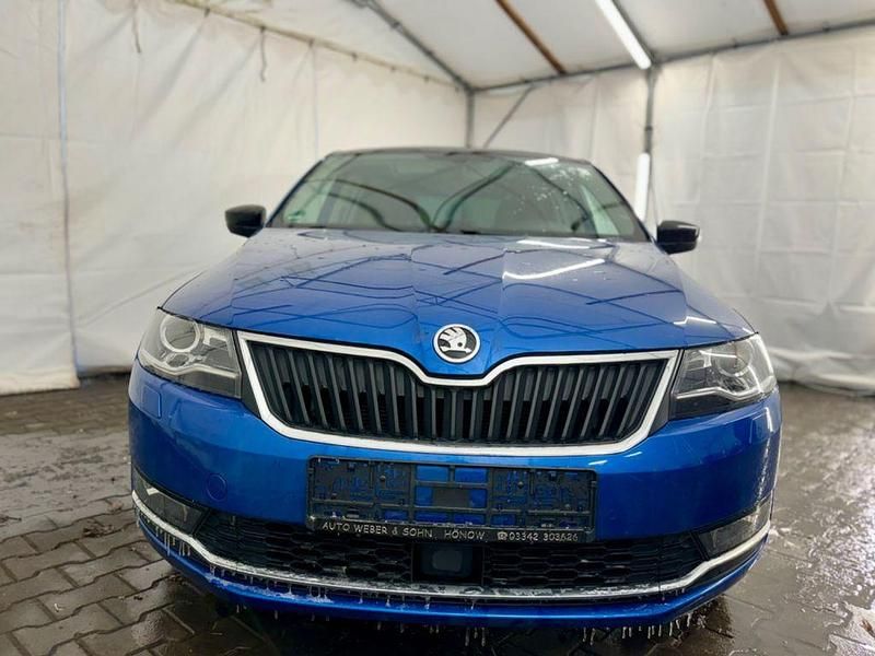 Gebraucht Skoda Rapid Drive 95 PS (69 kW) 2018 Blau Limousine