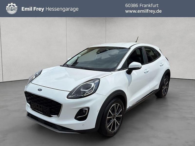 Weiß Gebraucht 2022 Ford Puma Titanium SUV | 14.950 € (Superpreis) - Bild 1/4