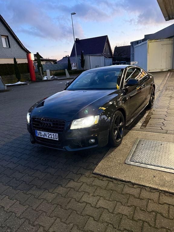 Schwarz Gebraucht 2008 Audi A5 S-Line Coupé | 6.300 € (Guter Preis) - Bild 1/4