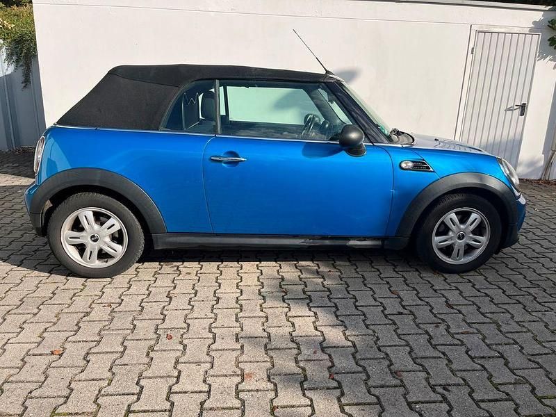 Gebraucht Mini One Cabriolet 98 PS (72 kW) 2011 Blau Cabrio