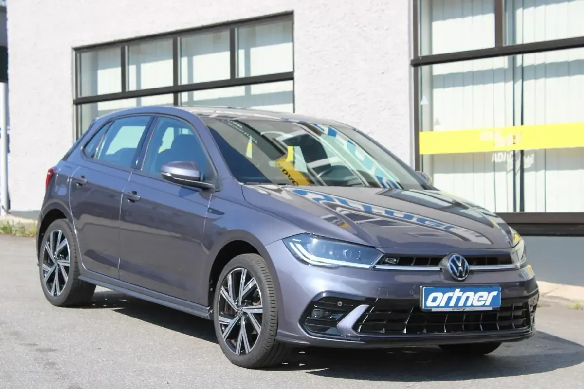 Gebraucht VW Polo R-line 95 PS (69 kW) 2022 Grau Kleinwagen