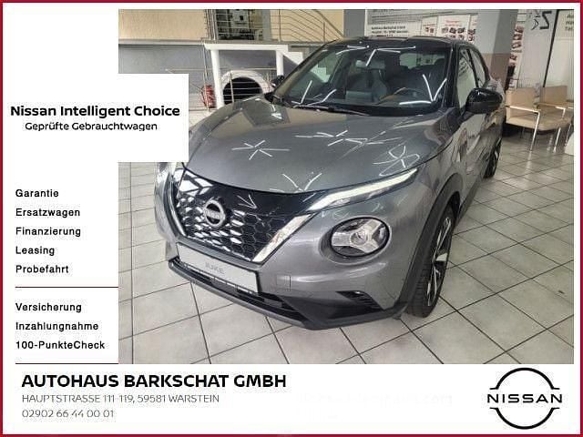 Grau Gebraucht 2022 Nissan Juke Tekna SUV | 23.990 € (Teuer) - Bild 1/4