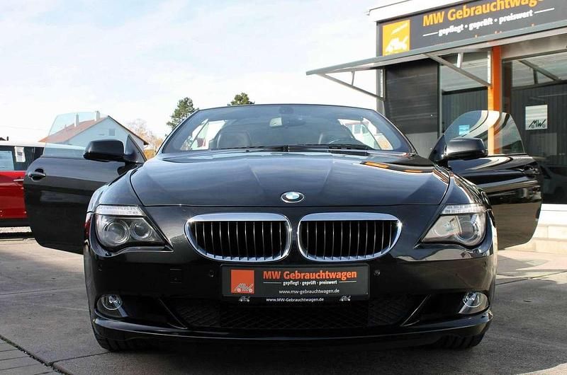 Gebraucht BMW 630 Cabriolet Sport Line 272 PS (200 kW) 2010 Schwarz Cabrio