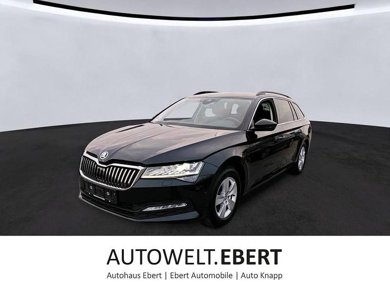 Schwarz Gebraucht 2022 Skoda Superb Ambition Kombi | 18.690 € (Guter Preis) - Bild 1/4