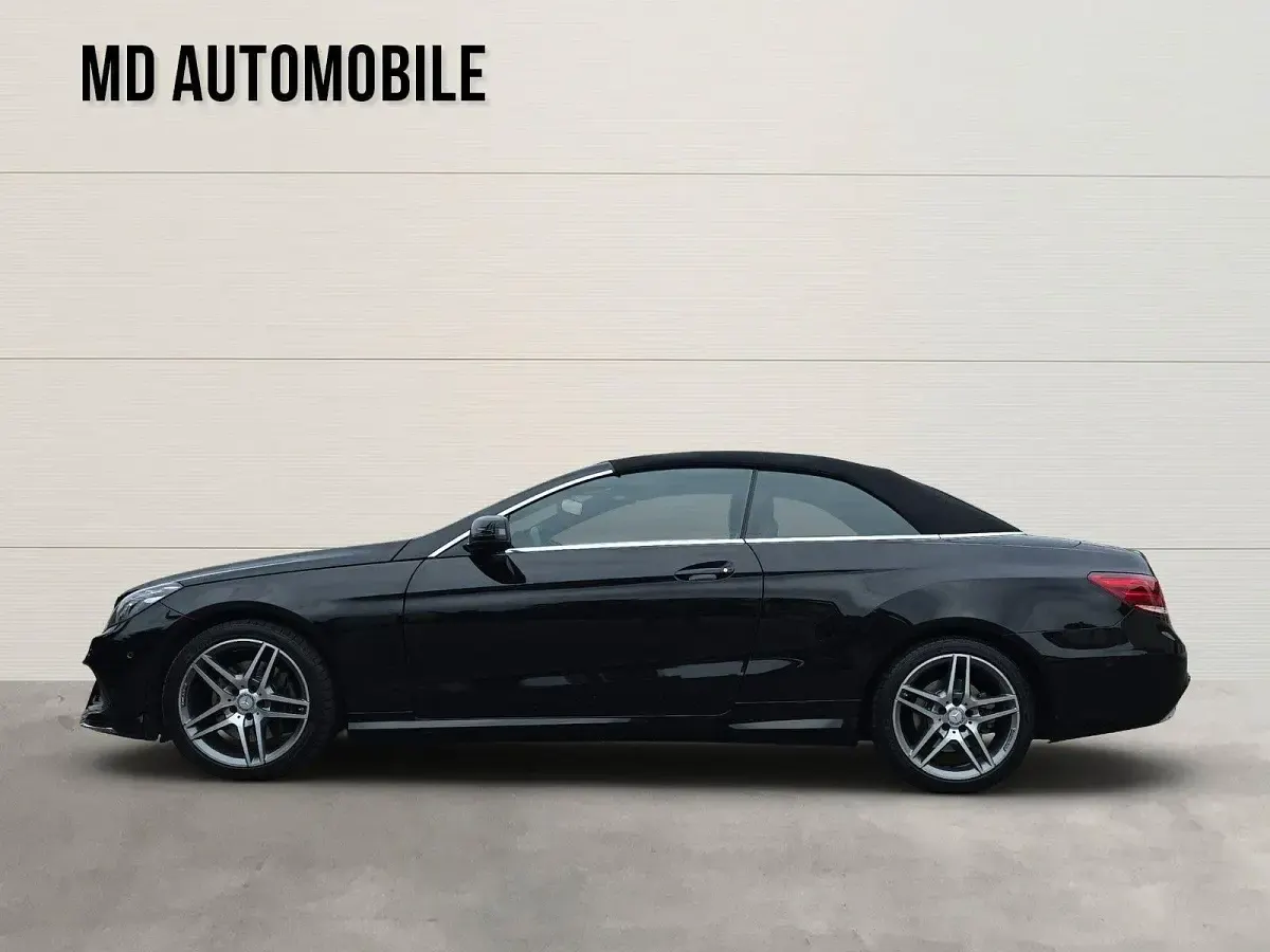 Gebraucht Mercedes E320 AMG line 272 PS (200 kW) 2016 Obsidianschwarz Cabrio
