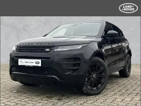 Santorini black (schwarz) Neu 2025 Land Rover Range Rover evoque SUV | 67.850 € (Fairer Preis) - Bild 1/4