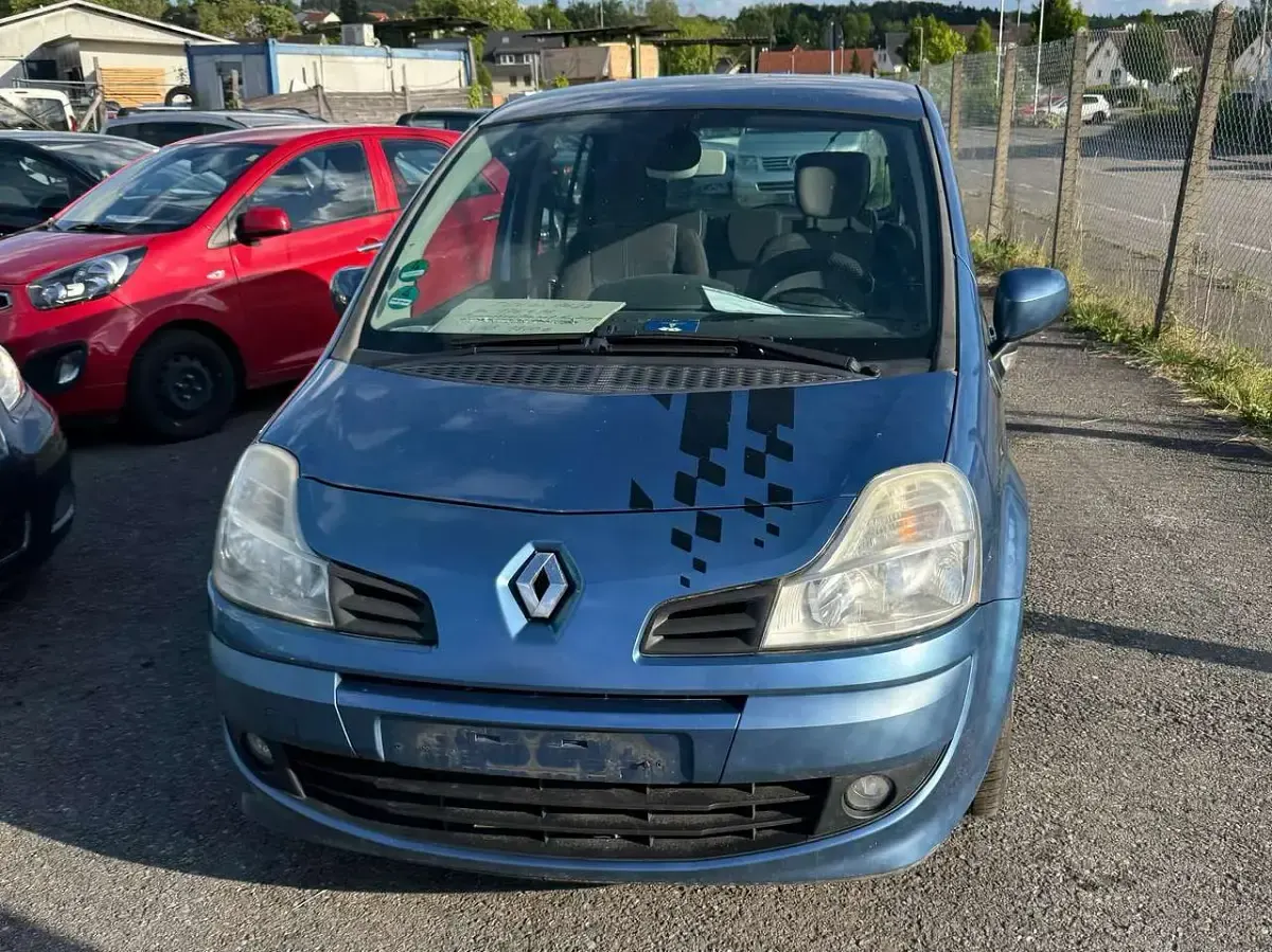 Gebraucht Renault Grand Modus Dynamique 101 PS (74 kW) 2008 Blau "etoile" Van / Kleinbus